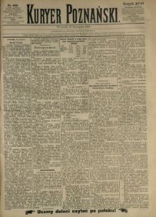 Kurier Poznański 1889.11.19 R.18 nr266