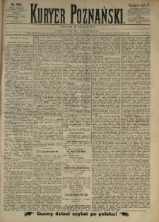 Kurier Poznański 1889.11.21 R.18 nr268