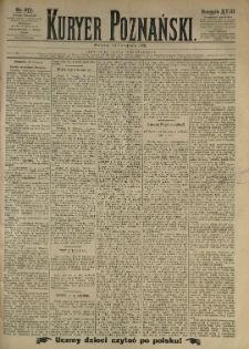 Kurier Poznański 1889.11.23 R.18 nr270
