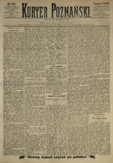 Kurier Poznański 1889.11.30 R.18 nr276