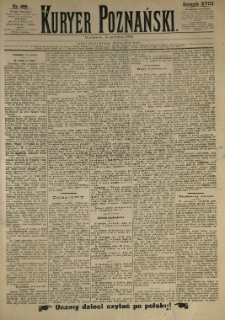 Kurier Poznański 1889.12.15 R.18 nr289