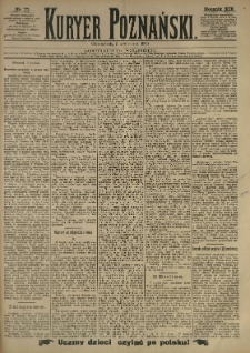 Kurier Poznański 1890.04.03 R.19 nr77