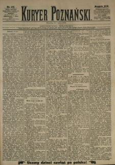 Kurier Poznański 1890.07.30 R.19 nr173