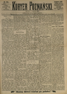 Kurier Poznański 1890.09.06 R.19 nr205