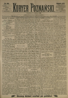 Kurier Poznański 1890.09.27 R.19 nr222