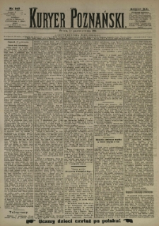 Kurier Poznański 1890.10.29 R.19 nr249
