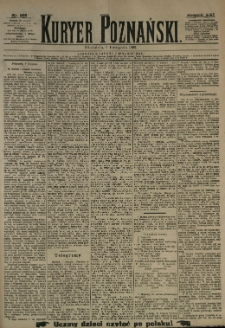 Kurier Poznański 1890.11.09 R.19 nr258