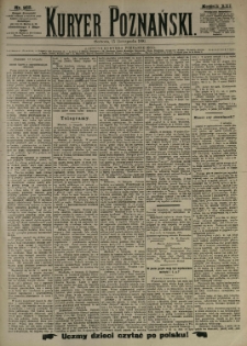 Kurier Poznański 1890.11.15 R.19 nr263