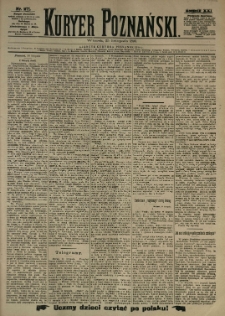Kurier Poznański 1890.11.25 R.19 nr271
