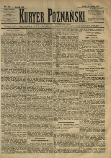 Kurier Poznański 1892.01.23 R.21 nr18