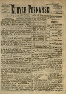 Kurier Poznański 1892.01.23 R.21 nr18