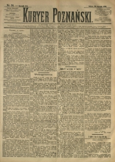 Kurier Poznański 1892.01.30 R.21 nr24