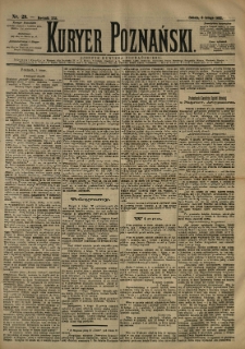 Kurier Poznański 1892.02.06 R.21 nr29