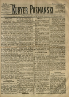 Kurier Poznański 1892.02.09 R.21 nr31