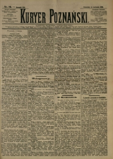 Kurier Poznański 1892.04.14 R.21 nr86