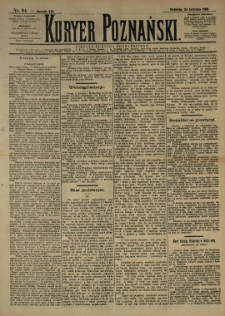Kurier Poznański 1892.04.24 R.21 nr94