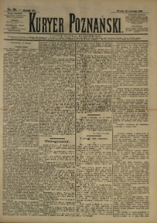 Kurier Poznański 1892.04.25 R.21 nr95