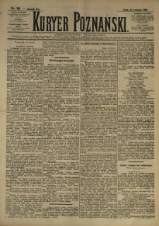 Kurier Poznański 1892.04.27 R.21 nr96