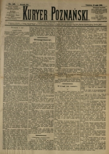 Kurier Poznański 1892.05.12 R.21 nr109
