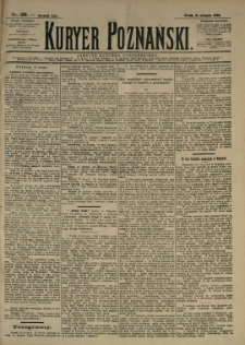 Kurier Poznański 1892.08.31 R.21 nr199