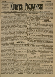 Kurier Poznański 1892.09.01 R.21 nr200