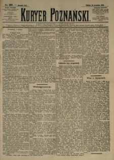 Kurier Poznański 1892.09.10 R.21 nr207