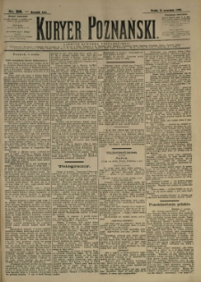 Kurier Poznański 1892.09.14 R.21 nr210