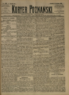 Kurier Poznański 1892.09.22 R.21 nr217
