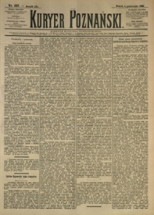 Kurier Poznański 1892.10.04 R.21 nr227