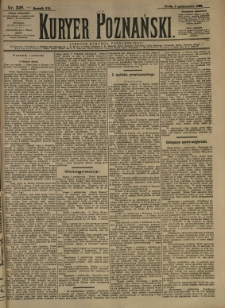 Kurier Poznański 1892.10.05 R.21 nr228
