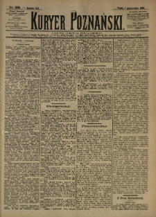 Kurier Poznański 1892.10.07 R.21 nr230