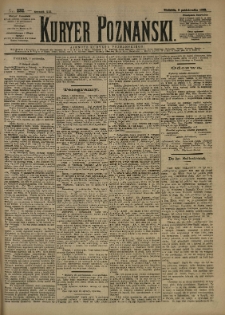 Kurier Poznański 1892.10.09 R.21 nr232