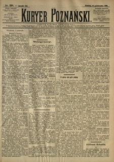 Kurier Poznański 1892.10.16 R.21 nr238