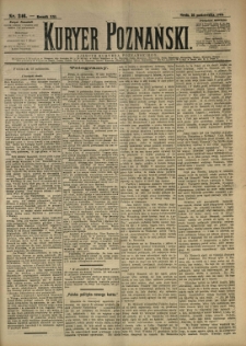 Kurier Poznański 1892.10.26 R.21 nr246