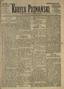 Kurier Poznański 1892.10.30 R.21 nr250