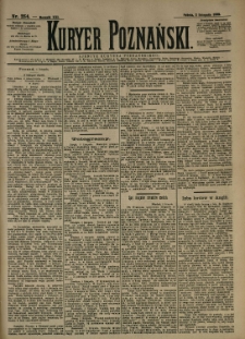 Kurier Poznański 1892.11.05 R.21 nr254