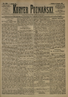 Kurier Poznański 1892.11.10 R.21 nr258