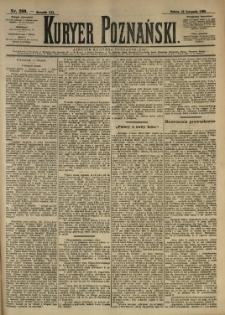 Kurier Poznański 1892.11.12 R.21 nr260