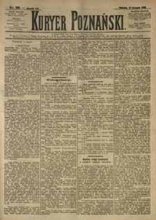 Kurier Poznański 1892.11.13 R.21 nr261