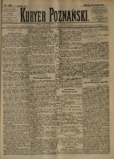 Kurier Poznański 1892.11.20 R.21 nr267