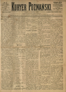 Kurier Poznański 1888.01.06 R.17 nr5