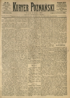 Kurier Poznański 1888.01.31 R.17 nr25