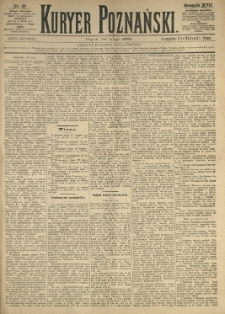 Kurier Poznański 1888.02.24 R.17 nr45