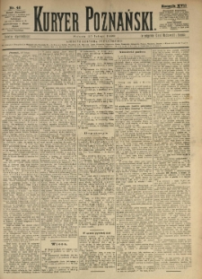 Kurier Poznański 1888.02.25 R.17 nr46