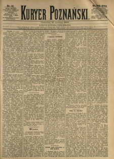 Kurier Poznański 1888.06.21 R.17 nr141