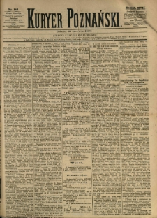 Kurier Poznański 1888.06.23 R.17 nr143