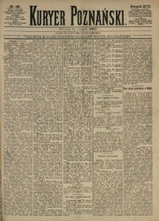 Kurier Poznański 1888.08.14 R.17 nr186