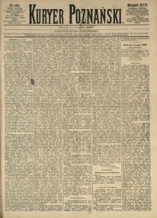Kurier Poznański 1888.09.01 R.17 nr201