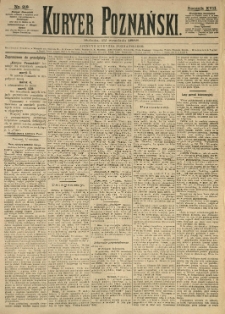 Kurier Poznański 1888.09.22 R.17 nr218