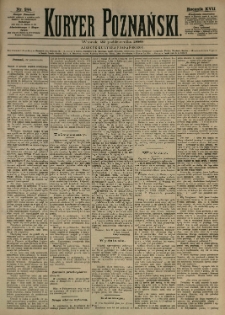 Kurier Poznański 1888.10.22 R.17 nr244